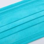 Green Disposable Mouth Mask 4 Ply Disposable Earloop Face Mask