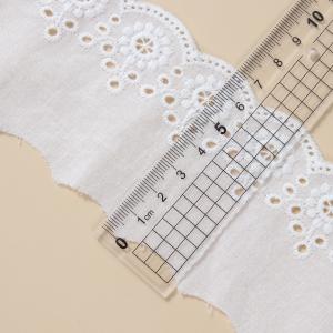 Quality Embroidered Polyester Lace Fabric For Dress wholesale