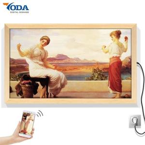 Quality 200 Watt Wooden Photo Frame With Video Music Bluetooth Customizable wholesale