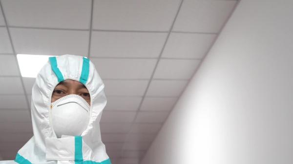 Disposable Isolation Micro-porous Film Coverall Breathable Micro-porous Film