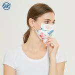 S&J Wholesale OEM daily use adult kids 3ply custom printed face mask disposable