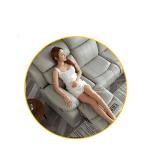 Leather Smart Sofa Capsule Home Theater Living Room Simple L-Shaped Corner Sofa