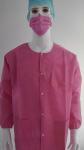 Disposable non woven SMS pink wear dental disposable lab Jackets