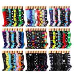 Bulk wholesale kids cotton branded sports fuzzy novelty designer happy socks