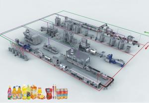 Quality Three-in-one Small Beverage Production Line Drinks Automatic Pet Bottle Filling Machine wholesale