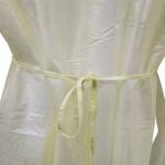 Chemotherapy gowns disposable yellow color waterproof medical surgical en14126