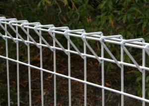 Quality Powder Coated Roll Top Welded Wire Mesh Fence Brc Fencing Panels wholesale