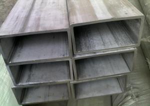 Quality Square / Rectangular Seamless Stainless Steel Pipe DIN17456 / DIN17458 wholesale