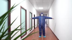 Quality S&amp;J SMS Disposable Protective Coverall wholesale