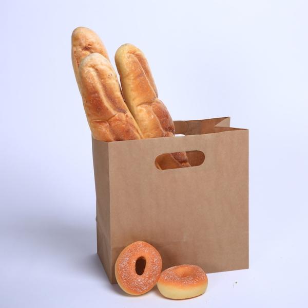 Bakery Food Flat Bottom Kraft Biodegradable Automatic Paper Bag Making Machine