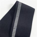 Stretchy non slip silicone gripper printed elastic waist band nylon stretch