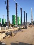 harvest season paddy wheat corn soybean grain storage silo