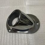 45° Tube Flange Floor Mounted Handrail Pipe Base Plate Stainless Steel