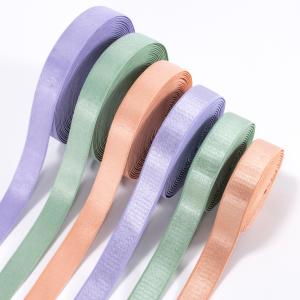 Quality High quality nylon spandex underwear shoulder strap webbing bra strap elastic band 20mm wholesale