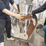 Chicken Essence Granlues Making Machine , Rotary Drum Wet Powder Extruding
