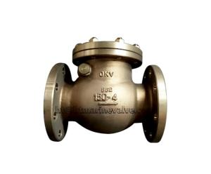 Quality JIS F7371 5K Bronze swing check valve wholesale