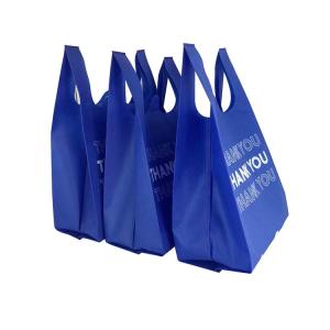 Quality Gift Recyclable Vest Shopping Bag wholesale
