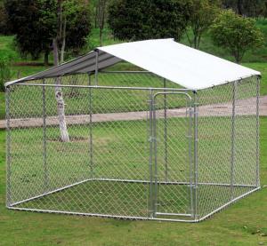 Quality Corrosion Resistance Wire Mesh Dog Kennel Chain Link Dog Kennel Hot Zinc Plating wholesale