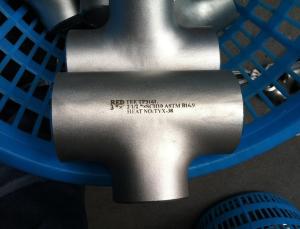 Quality ASTM A403 Pipe Fittings Forged Alloy Steel / stainless steel equal tee ,304L 316L 310S 904L 2205 wholesale