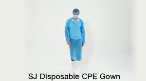 Quality Hairdressers Makeup Disposable Protective Apron Soft Disposable Polyethylene Aprons wholesale