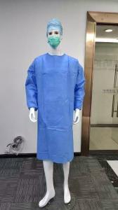 Quality Rib Cuff Disposable Waterproof Isolation Surgical Gown Aami Level 3 Sterile Surgical Gowns wholesale