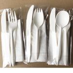 High Efficiency Paper Knife Fork Spoons Disposable Horizontal Pillow Packing