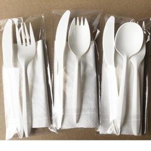 Quality Takeaway Paper Spoon Packing Machinery Fork Disposable Paper Knife Cutlery Napkin Packaging Machine wholesale