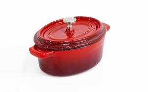 Quality MINI ENAMELLED CAST IRON OVAL COCOTTE wholesale
