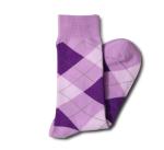 Wholesale Men Socks Custom English Style Diamond Pattern Men Dress Business
