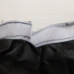 Hotel Hairdressing Disposable Spa Wear Strapless Black Bathrobe Womens