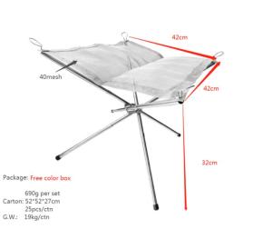 Quality Outdoor Backyard Garden Camping Portable Fire Pit Stainless Steel Bbq Smoke Fire Pit wholesale