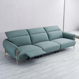 Quality Modern Minimalist Leather Lift-Type Multifunctional Sofa Three Living Room Furniture Day-Bed Sofa Combination wholesale