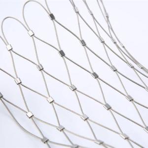 Quality 316l Stainless Steel Wire Rope Mesh Stainless Steel Wire Rope Net wholesale