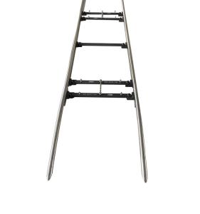 Quality NSH Factory Supply Camera Photo Stainless Steel Hard Rail Track Curved Dolly For Video Shooting wholesale