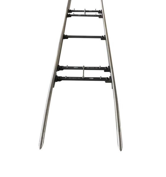 NSH Factory Supply Camera Photo Stainless Steel Hard Rail Track Curved Dolly For