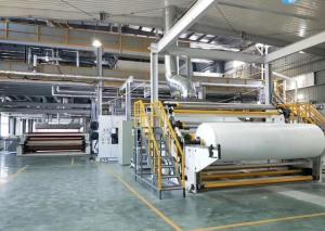 Quality 10-80g/m2 Gsm Gram Weight Non Woven Fabric Manufacturing Machine 100m/min 3200mm High Speed wholesale
