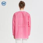 Pink Level 3 Sterile Surgical Gowns Dental Disposable SMS Surgical Gown
