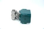 Compact Fan Cooled Motorized Ball Valve DN15 High Precision