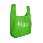 T Shirt / W Cut Non Woven Polypropylene Tote Bags , Different Colors Reusable