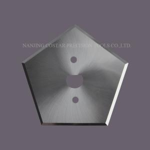 Quality Tungsten carbide pentagon blade for Starlinger machine wholesale