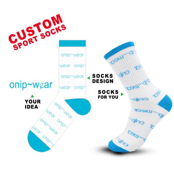 Design Towel Bottom Running Sport Adults Socks Unisex Non Slip Basketball