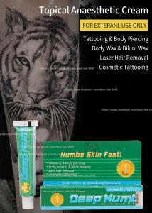 Quality Deep Numb Skin Fast Tattoo Anesthetic Cream Licocaine Cream For Permanent-Makeup Stop Pain wholesale