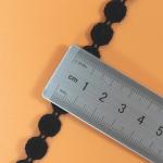 Black Embroidery Garment Accessories Trim Lace Wedding Bridal Lace Trim