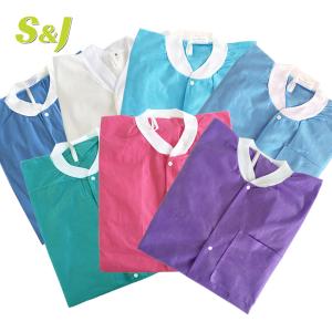 Quality Unisex Disposable Lab Coats Hospital Laboratory Chemical Resistant Gown wholesale