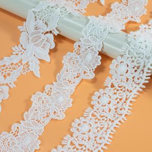 Quality Cotton edge trim white sewing assorted eyelet lace fabric manufacturer crochet lace webbing trimmed lace wholesale