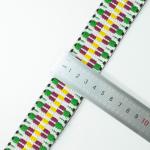 Thickness polyester webbing Jacquard embroidery ethnic braided cotton webbing