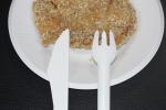 Horizontal Pillow Type Biodegradable Tableware Machine , Automatic Disposable