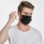 BFE>99% Custome Print Face Mask Disposable Black Face Mask