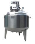 500L Stainless Steel Liquid Mixing Tank CE Stainless Steel Mixing Vessel