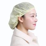 10gsm Disposable Non Woven Cap Spa Salon Disposable Surgical Hair Cap